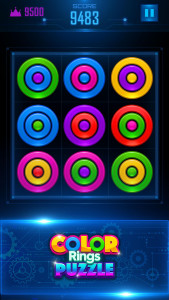 اسکرین شات بازی Color Rings Puzzle 1
