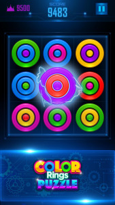 اسکرین شات 5 بازی Color Rings Puzzle