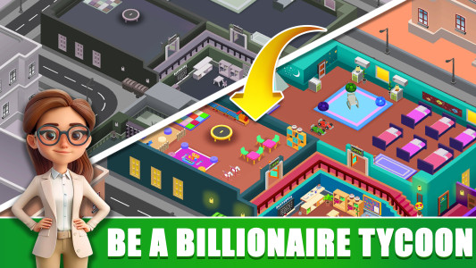 اسکرین شات 5 بازی Idle Daycare Tycoon - Rich Me