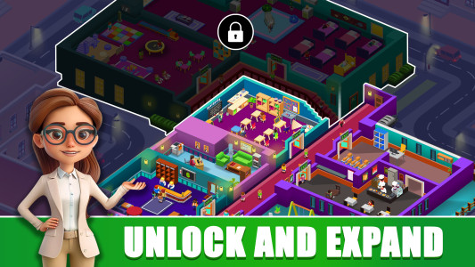 اسکرین شات 4 بازی Idle Daycare Tycoon - Rich Me