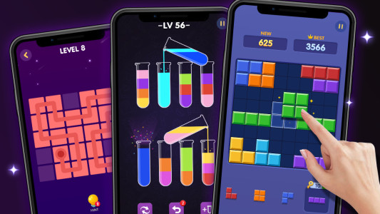 اسکرین شات 8 بازی Puzzle Test - Block Puzzle