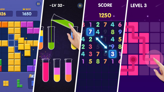 اسکرین شات 7 بازی Puzzle Test - Block Puzzle
