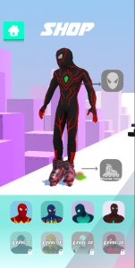 اسکرین شات بازی SuperHeroes Skates: Sky Roller 1