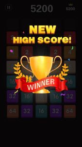 اسکرین شات 8 بازی Merge Block - number games