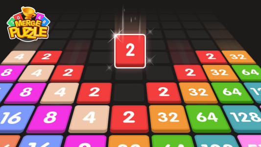 اسکرین شات 1 بازی Merge Block - number games