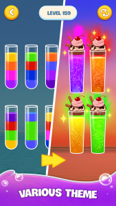 اسکرین شات 6 بازی Water Sort Puzzle: Color Game
