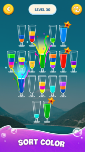 اسکرین شات 4 بازی Water Sort Puzzle: Color Game
