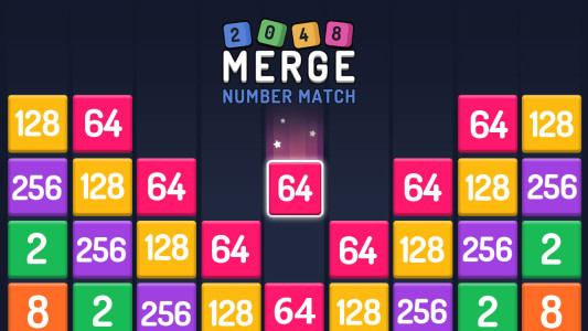 اسکرین شات 2 بازی Numbers Game - 2048 Merge