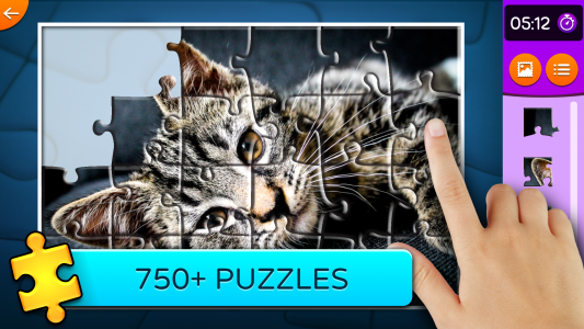 اسکرین شات برنامه Jigsaw Puzzles: Animals 1