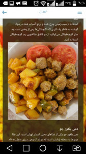 اسکرین شات برنامه غذا محلی ایران 2