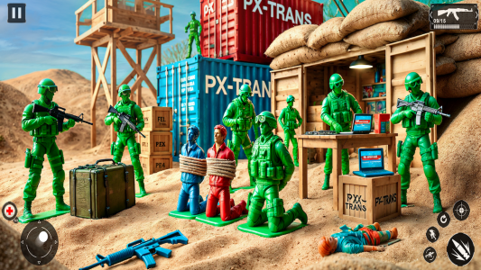 اسکرین شات بازی Plastic Army Battlegrounds 1
