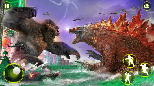 اسکرین شات بازی King Kong Godzilla Games 1