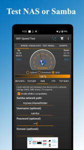 اسکرین شات برنامه WiFi - Internet Speed Test 3