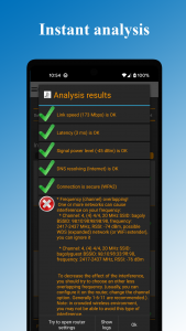 اسکرین شات برنامه WiFi Analyzer 4