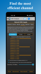 اسکرین شات 6 برنامه WiFi Analyzer: Network Scanner
