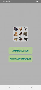 اسکرین شات برنامه Animal Sounds 1