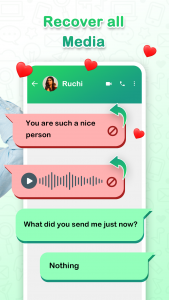 اسکرین شات برنامه WhatsDeleted: Recover Messages 5