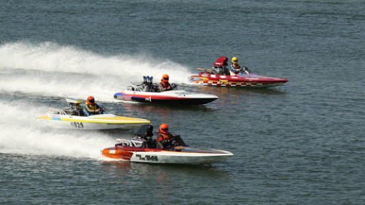 اسکرین شات برنامه Speed Boat Racing Wallpaper 7