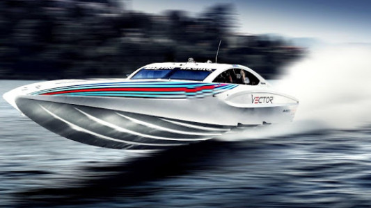 اسکرین شات برنامه Speed Boat Racing Wallpaper 3