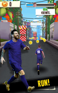 اسکرین شات بازی Messi Runner World Tour 1