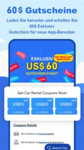 اسکرین شات 2 برنامه QEEQ Autovermietung
