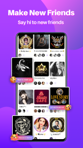 اسکرین شات 2 برنامه StarChat-Group Voice Chat Room