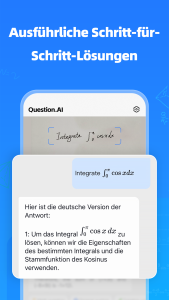 اسکرین شات 2 برنامه Question.AI - Mathe-Löser