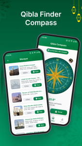 اسکرین شات 2 برنامه Muslim Prayer - Quran Compass