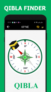 اسکرین شات برنامه Qibla Finder - Qibla Direction 1