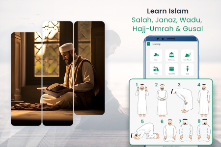 اسکرین شات 7 برنامه Qibla Direction - Qibla Finder