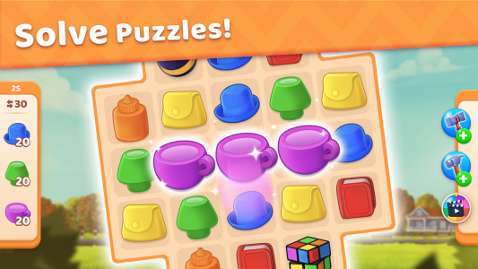 اسکرین شات 2 بازی Puzzleton: Match & Design