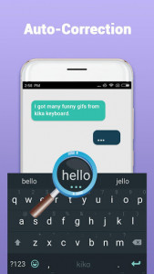اسکرین شات برنامه Kika Keyboard - Emoji Keyboard, Emoticon, GIF 3