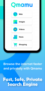 اسکرین شات برنامه Qmamu Browser & Search Engine 2