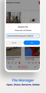 اسکرین شات 4 برنامه Video Downloader for Pinterest