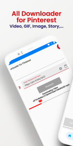 اسکرین شات 1 برنامه Video Downloader for Pinterest