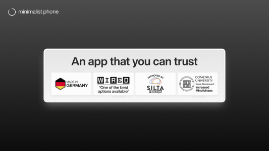 اسکرین شات 2 برنامه minimalist phone: Launcher