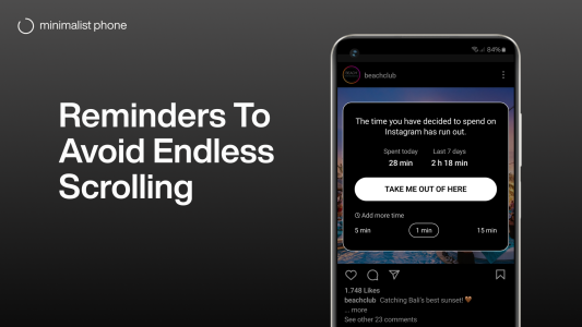 اسکرین شات 4 برنامه minimalist phone: Launcher