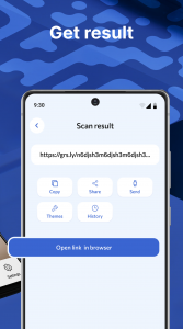 اسکرین شات برنامه Barcode and QR scanner 2