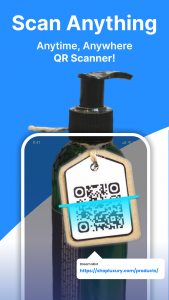 اسکرین شات 1 برنامه QR Code Reader: Scanner App