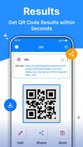 اسکرین شات 2 برنامه QR Code Reader: Scanner App