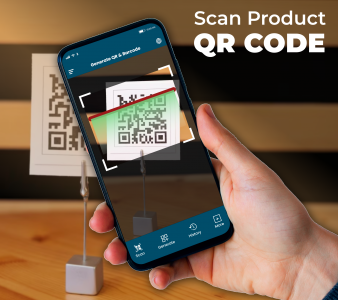 اسکرین شات برنامه QR Barcode Scanner & Reader 1