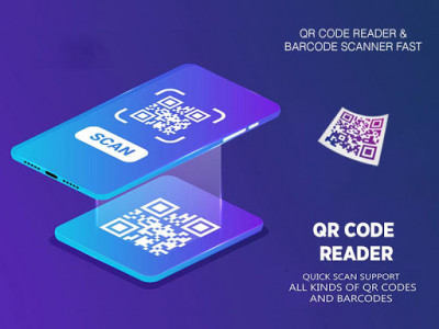 اسکرین شات برنامه QR Code Reader - Barcode Scanner Fast 1
