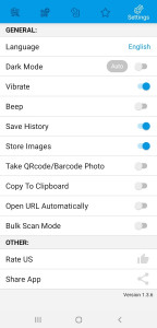 اسکرین شات برنامه QR and Barcode Scanner 5