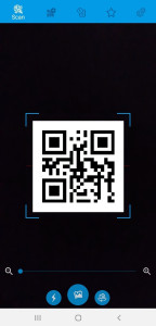 اسکرین شات برنامه QR and Barcode Scanner 1