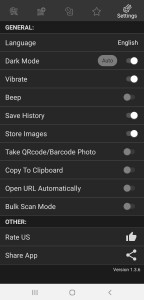 اسکرین شات برنامه QR and Barcode Scanner 8