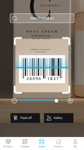 اسکرین شات برنامه QRCode Reader: Barcode Scanner 2
