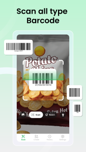 اسکرین شات 3 برنامه QR Code Scanner & Barcode Scan