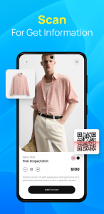 اسکرین شات 3 برنامه QR Code Scanner: Read Barcode