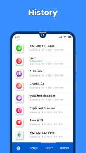 اسکرین شات 6 برنامه QR Code Scanner-Barcode Reader