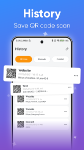 اسکرین شات 5 برنامه QR Code Scanner & Barcode Scan